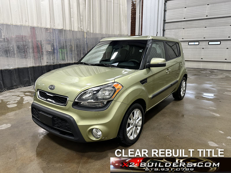 2012 Kia Soul + CLEAR REBUILT TITLE